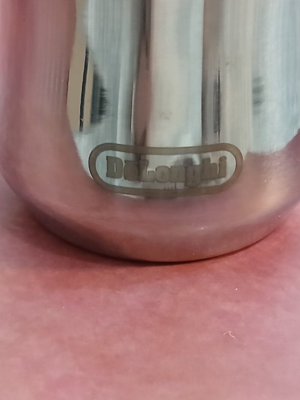 DeLonghi Stainless Steel Milk Frothing Pitcher/Creamer 8 oz-Italy - Picture 6 of 7